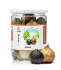 Mizzuco Black Garlic, 325G Organic WHOLE Black Garlic Natural Fermented for 90 days Healthy Snack Ready to Eat or Sauce